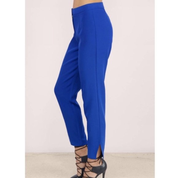 Tobi Colbalt Blue Cigarette Trouser Pants - EUC - Picture 2 of 8